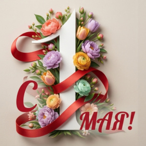 С Праздником Весны и Труда – с 1 Мая!